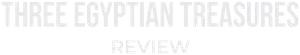 Three egyptian treasures logo